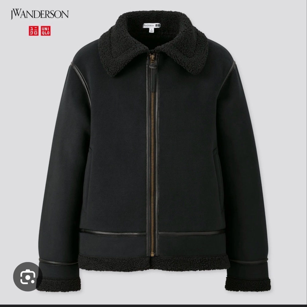 JW Anderson x Uniqlo Women's Pile Lined Fleece Jacket